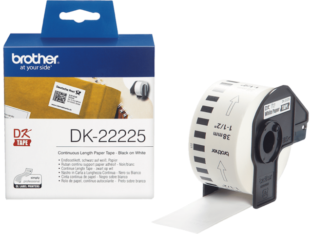 Хартия Brother DK-22225 Continuous Length Paper Tape