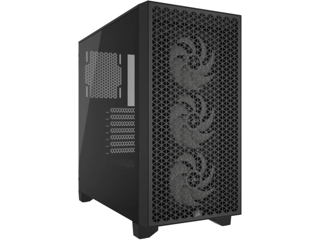 Кутии Corsair 3000D Airflow Tempered Glass Black