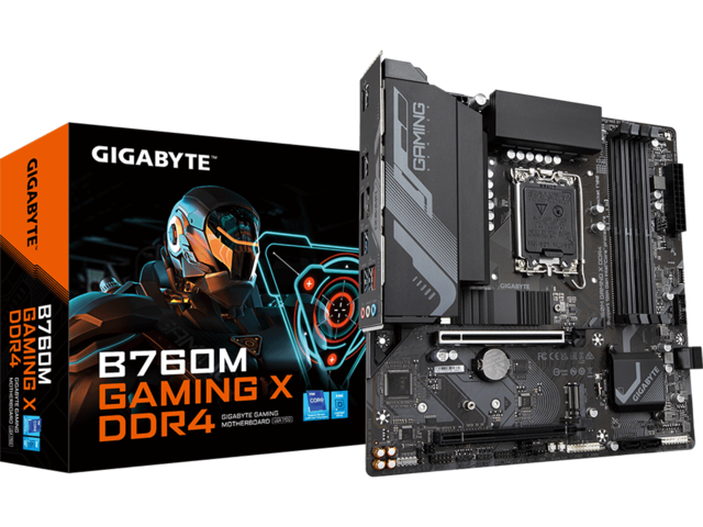 Дънни платки GIGABYTE B760M GAMING X
