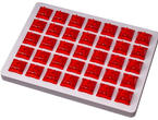 Суичове за клавиатури Keychron Gateron Phantom Red Switch Set 35 броя