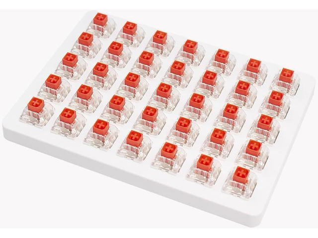 Суичове за клавиатури Keychron Kailh Red Switch Set 35 броя