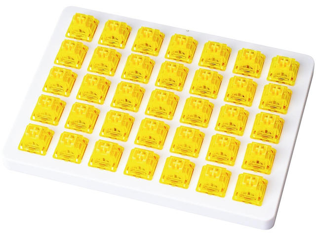 Суичове за клавиатури Keychron Gateron Ink V2 Yellow Switch Set 35 броя 