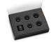 Фитинги EK-Quantum Torque STC-10/16 - Black + Silver ring 6 pack