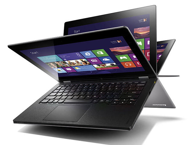 Лаптопи Lenovo Yoga 2 (сив)