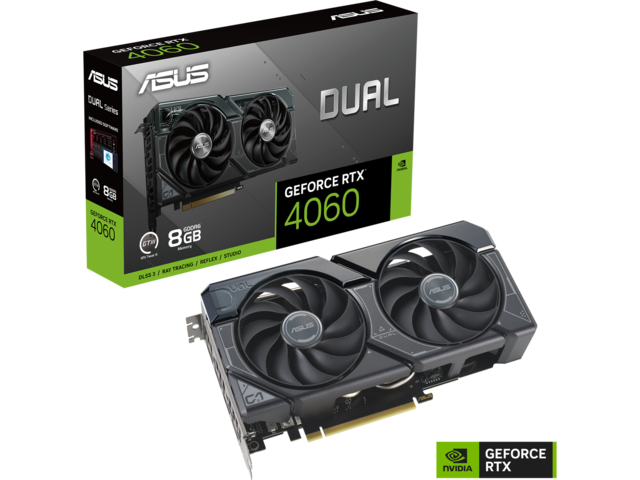 Видео карти ASUS Dual GeForce RTX 4060 8GB