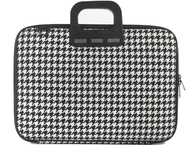Чанти за Лаптопи Bombata Pied de Poule 15.6" - 16" Black