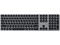 Клавиатури Satechi Aluminum Bluetooth Wireless Keyboard for Mac - US - Space Grey