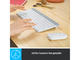 Клавиатури Logitech MK470, OFFWHITE, Нарушена опаковка