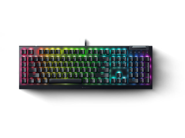 Клавиатури Razer BlackWidow V4 X, US Layout, Green Switch