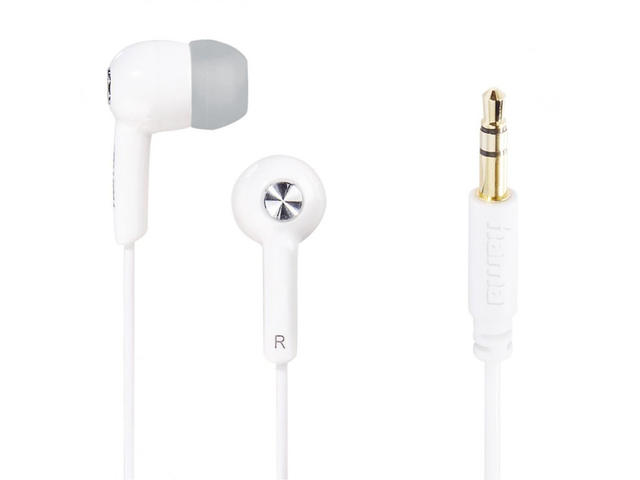 Слушалки Hama Gloss, White