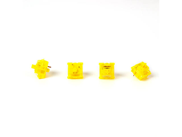 Суичове за клавиатури Keychron Gateron Phantom Yellow Switch, Комплект 35 броя