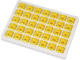 Суичове за клавиатури Keychron Gateron Phantom Yellow Switch, Комплект 35 броя