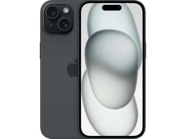 Смартфони Apple iPhone 15 - 6GB RAM / 128GB, Black