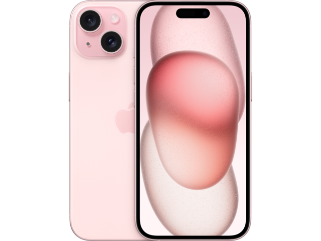 Смартфони Apple iPhone 15 - 6GB RAM / 128GB, Pink