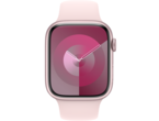 Смарт часовници Apple Watch S9 GPS 41mm Pink Alu Case w Light Pink Sport Band - S/M