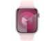Pink Alu Case w Light Pink Sport Band - S/M