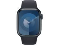 Смарт часовници Apple Watch S9 GPS 41mm Midnight Alu Case w Midnight Sport Band - M/L