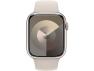 Смарт часовници Apple Watch S9 GPS 45mm Starlight Alu Case w Starlight Sport Band - M/L