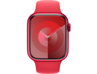 Смарт часовници Apple Watch S9 GPS 45mm RED Alu Case w RED Sport Band - M/L