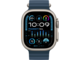 Titanium Case w Blue Ocean Band