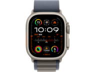 Смарт часовници Apple Watch Ultra2 Cellular, 49mm Titanium Case w Blue Alpine Loop - Medium