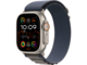 Смарт часовници Apple Watch Ultra2 Cellular, 49mm Titanium Case w Blue Alpine Loop - Medium