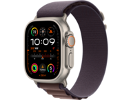 Смарт часовници Apple Watch Ultra2 Cellular, 49mm Titanium Case w Indigo Alpine Loop - Large