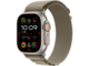 Смарт часовници Apple Watch Ultra2 Cellular, 49mm Titanium Case w Olive Alpine Loop - Large