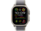 Смарт часовници Apple Watch Ultra2 Cellular, 49mm Titanium Case w Green/Grey Trail Loop - S/M
