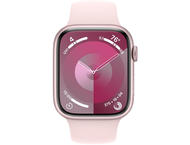Смарт часовници Apple Watch S9 Cellular 45mm Pink Alu Case w Light Pink Sport Band - M/L