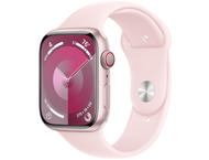 Смарт часовници Apple Watch S9 Cellular 41mm Pink Alu Case w Light Pink Sport Band - M/L