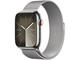 Смарт часовници Apple Watch S9 Cellular 41mm Silver Stainless Steel Case w Silver Milanese Loop