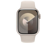 Смарт часовници Apple Watch S9 Cellular 41mm Starlight Alu Case w Starlight Sport Band - M/L
