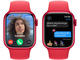 Смарт часовници Apple Watch S9 Cellular 45mm RED Alu Case w RED Sport Band - S/M