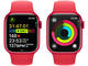 Смарт часовници Apple Watch S9 Cellular 45mm RED Alu Case w RED Sport Band - S/M