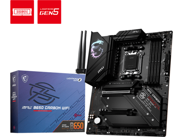 Дънни платки MSI MPG B650 CARBON WIFI