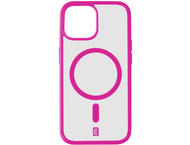 Калъфи Cellular line Pop Mag за iPhone 15 Plus, clear-pink