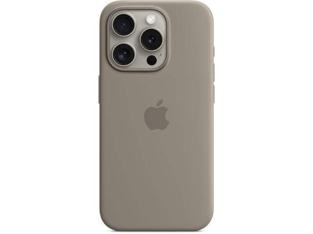 Калъфи Apple iPhone 15 Pro Silicone Case with MagSafe - Clay