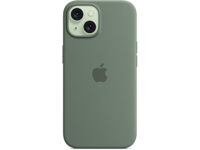 Калъфи Apple iPhone 15 Silicone Case with MagSafe - Cypress
