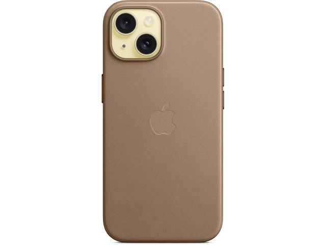 Калъфи Apple iPhone 15 FineWoven Case with MagSafe - Taupe