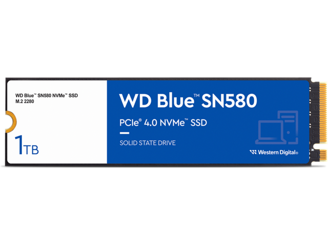 SSD 1TB Western Digital Blue SN580 SSD