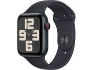 Смарт часовници Apple Watch SE2 v2 Cellular 44mm Midnight Alu Case w Midnight Sport Band - M/L