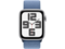 Смарт часовници Apple Watch SE2 v2 Cellular 44mm Silver Alu Case w Winter Blue Sport Loop