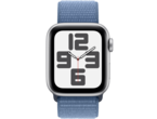 Смарт часовници Apple Watch SE2 v2 Cellular 40mm Silver Alu Case w Winter Blue Sport Loop