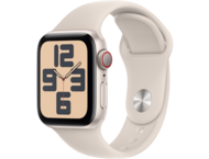Смарт часовници Apple Watch SE2 v2 Cellular 40mm Starlight Alu Case w Starlight Sport Band - M/L