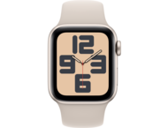 Смарт часовници Apple Watch SE2 v2 GPS 44mm Starlight Alu Case w Starlight Sport Band - S/M