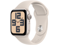 Смарт часовници Apple Watch SE2 v2 GPS 44mm Starlight Alu Case w Starlight Sport Band - S/M