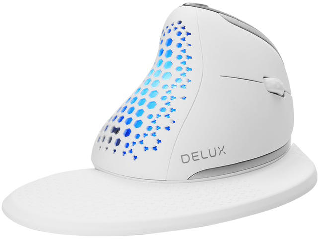 Мишки Delux M618XSD, бяла