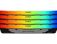 Оперативна памет 128GB (4x32GB) DDR4 3200 MT/s Kingston Fury Renegade RGB Black