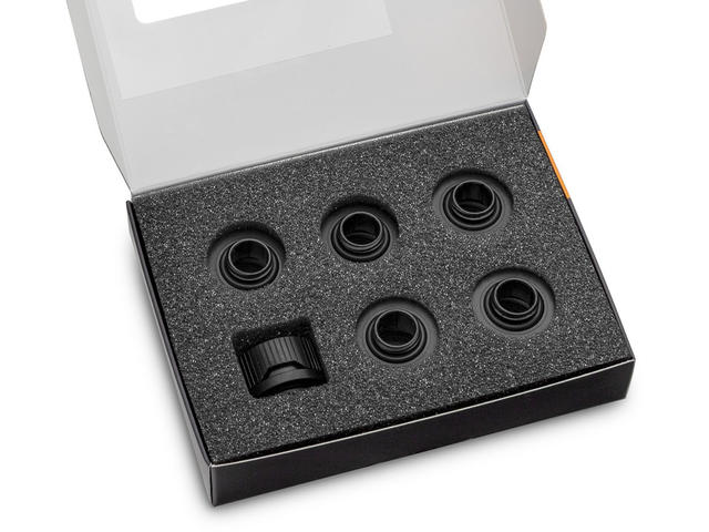 Фитинги EK-Quantum Torque HDC 16 - 6 Pack black